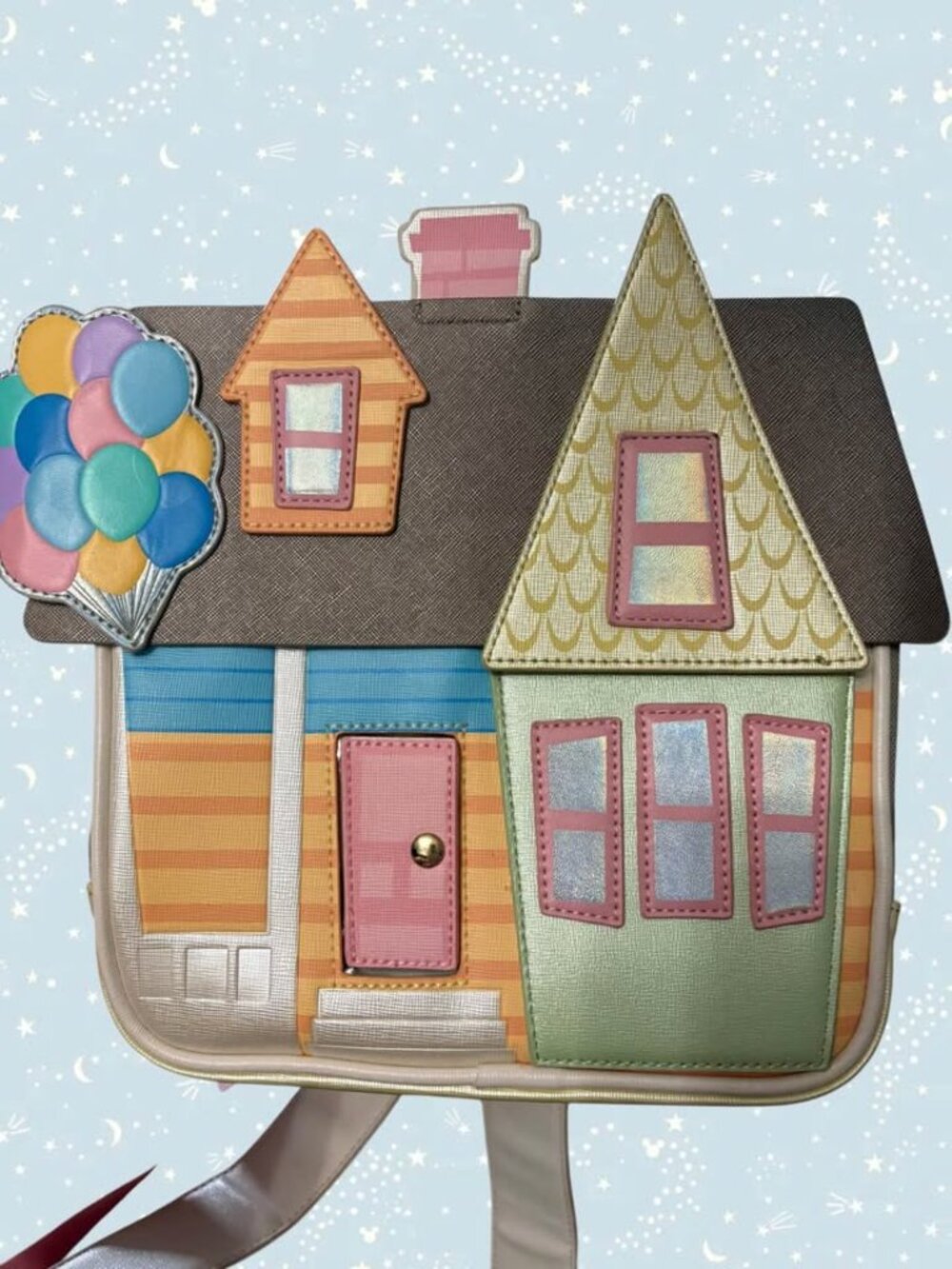 Rare Bioworld Disney Pixar Up House Mini Backpack